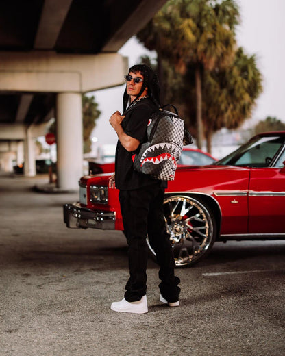 Sprayground Classic | SCRIBBLE DRIBBLE CHECK BACKPACK