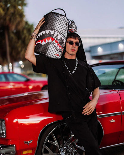 Sprayground Classic | SCRIBBLE DRIBBLE CHECK BACKPACK