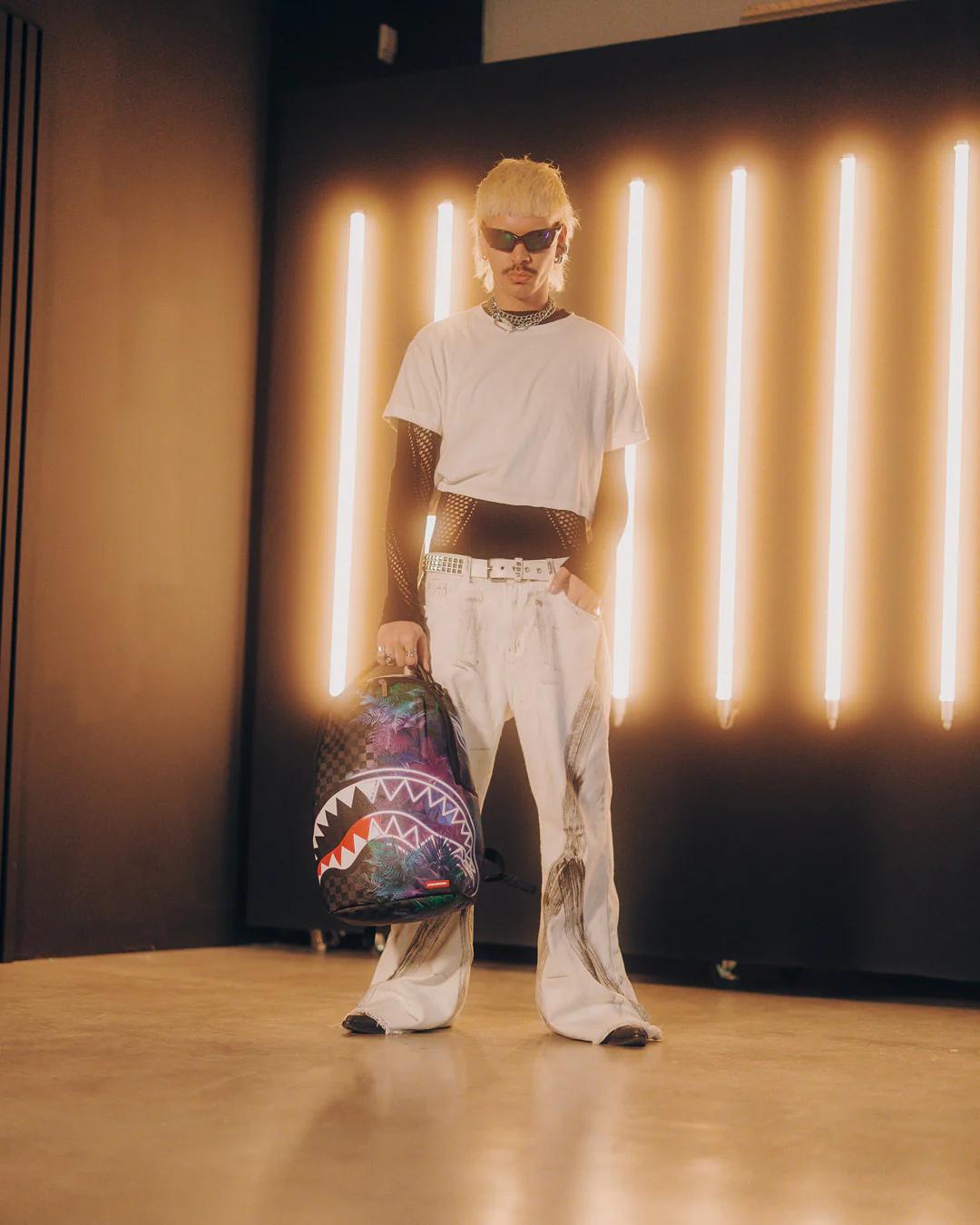 Sprayground Essential | WELCOME TO THE PARTY DLXSV BACKPACK