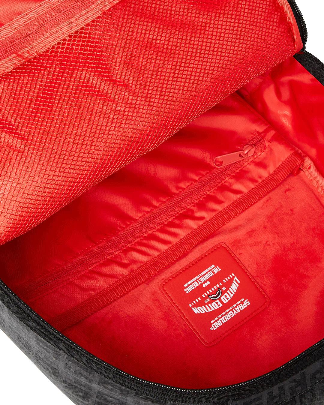 Sprayground Best Seller | SHARK CENTRAL DOUBLE TROUBLE DLXSV BACKPACK