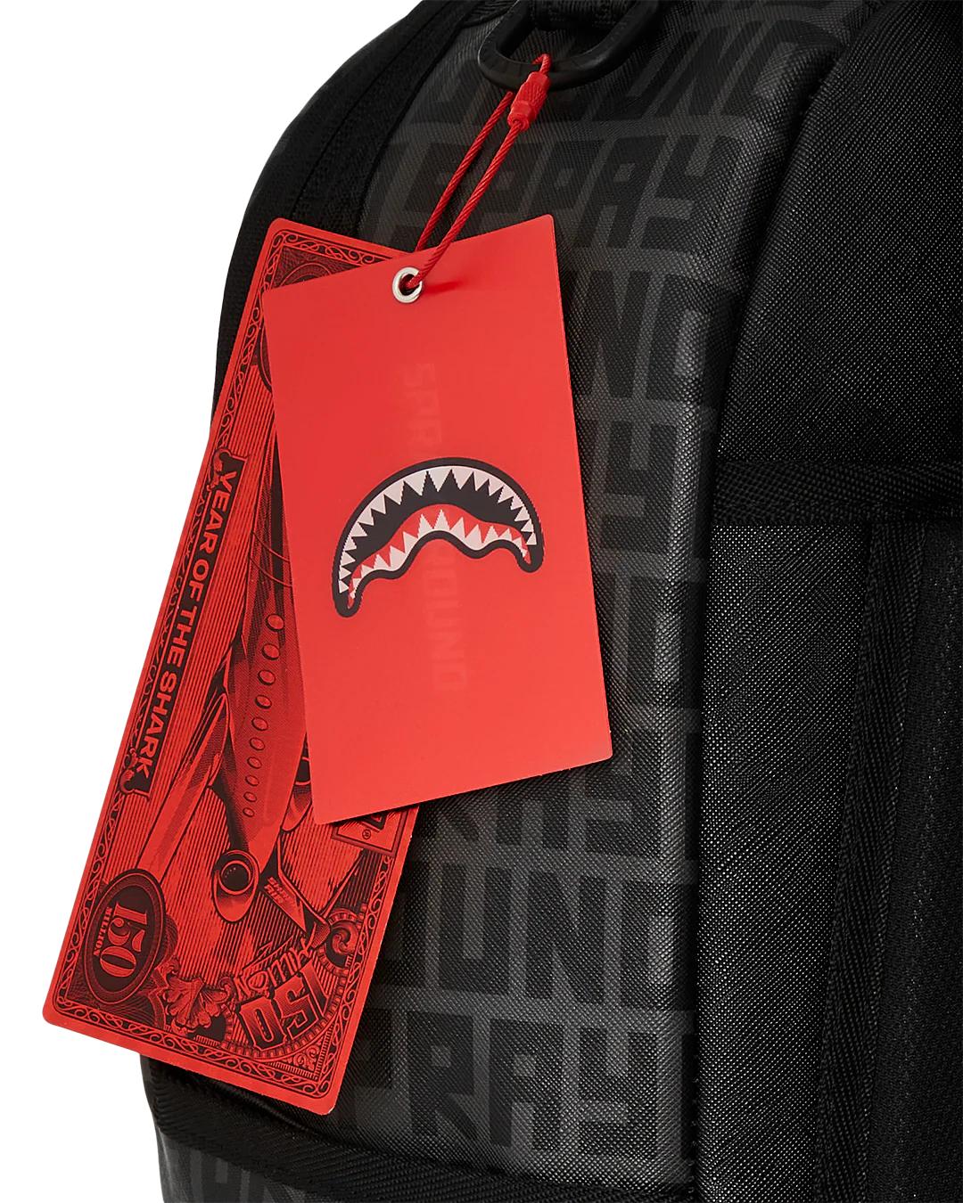 Sprayground Best Seller | SHARK CENTRAL DOUBLE TROUBLE DLXSV BACKPACK