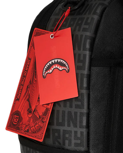 Sprayground Best Seller | SHARK CENTRAL DOUBLE TROUBLE DLXSV BACKPACK