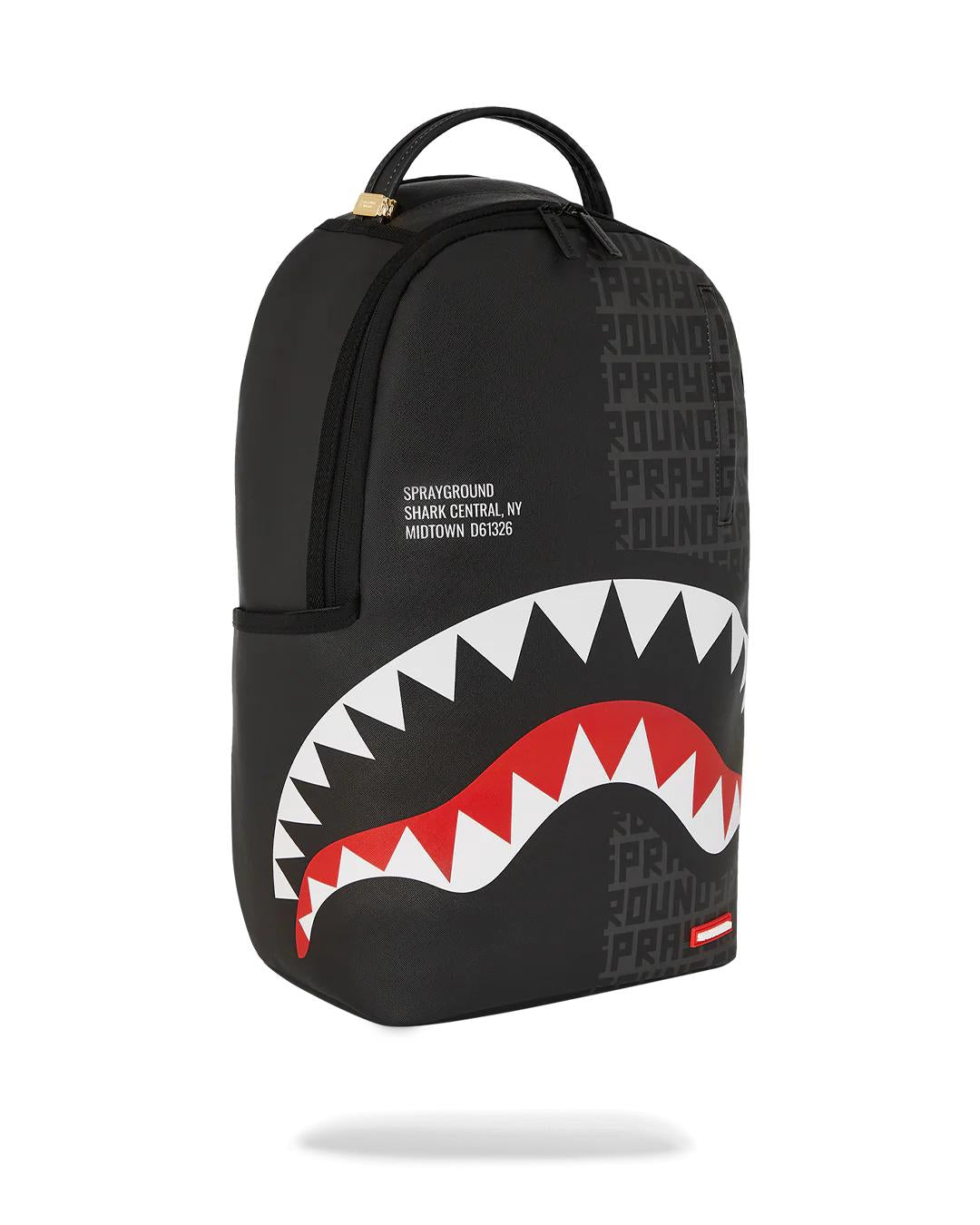 Sprayground Best Seller | SHARK CENTRAL DOUBLE TROUBLE DLXSV BACKPACK