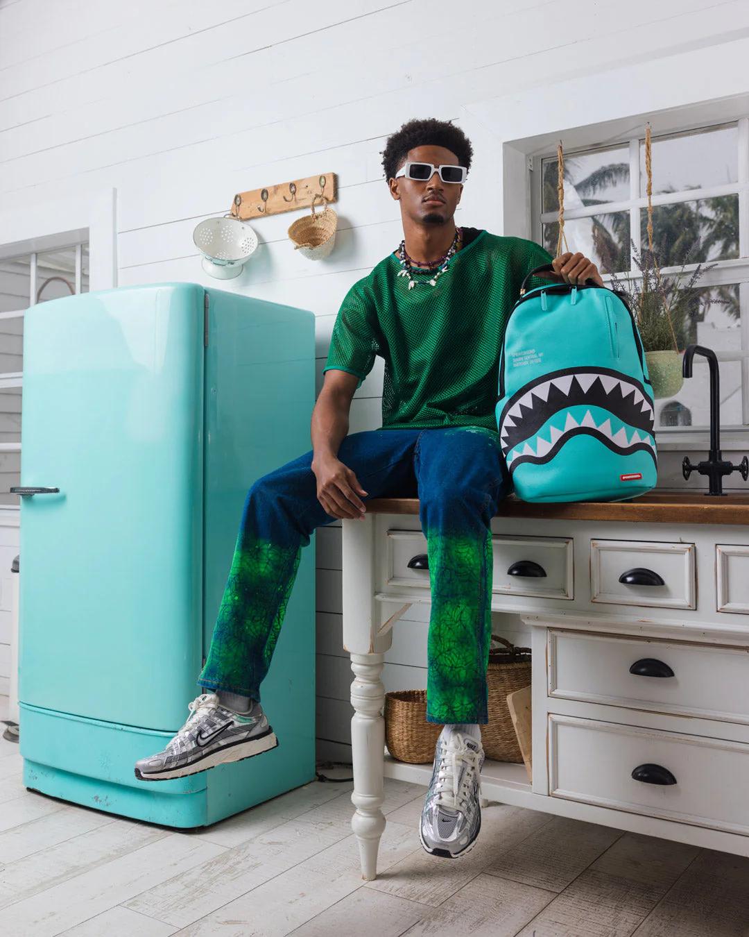 Sprayground Exclusive | SHARK CENTRAL ADRIATIC DLXSV BACKPACK