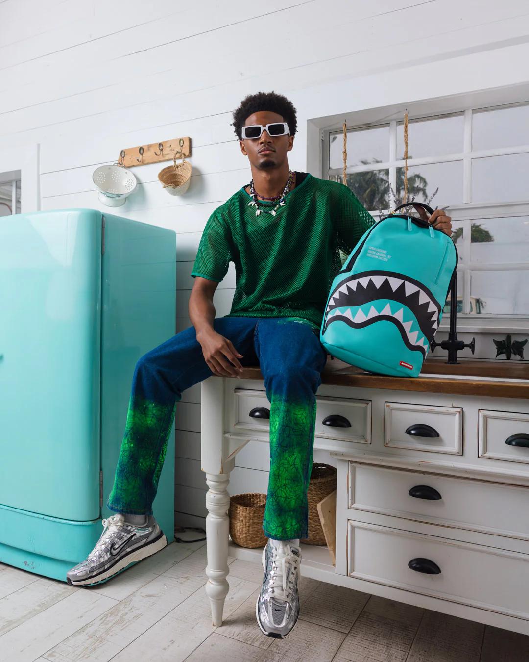 Sprayground Exclusive | SHARK CENTRAL ADRIATIC DLXSV BACKPACK