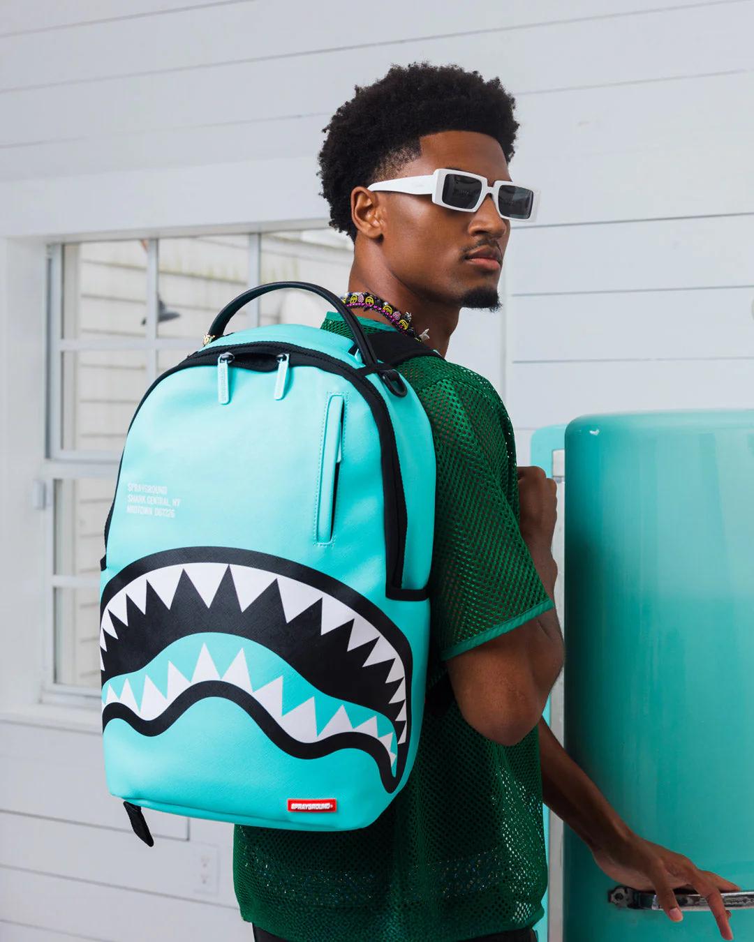 Sprayground Exclusive | SHARK CENTRAL ADRIATIC DLXSV BACKPACK