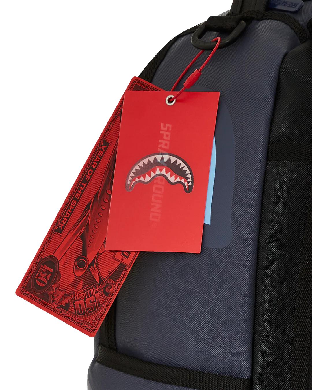 Sprayground Signature | SHARK CENTRAL LATE ARRIVAL DLXSV BACKPACK
