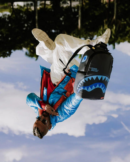 Sprayground Signature | SHARK CENTRAL LATE ARRIVAL DLXSV BACKPACK
