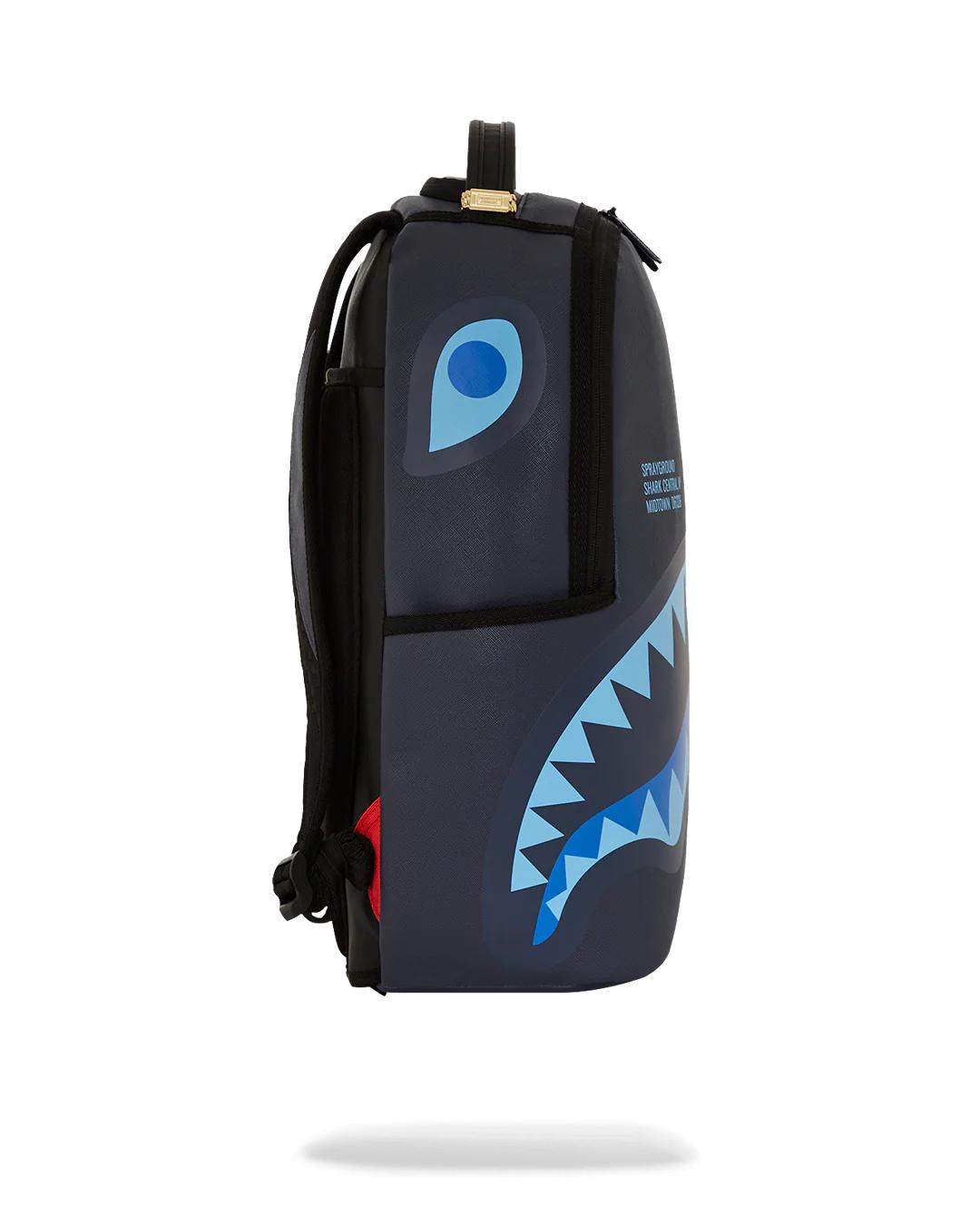 Sprayground Signature | SHARK CENTRAL LATE ARRIVAL DLXSV BACKPACK