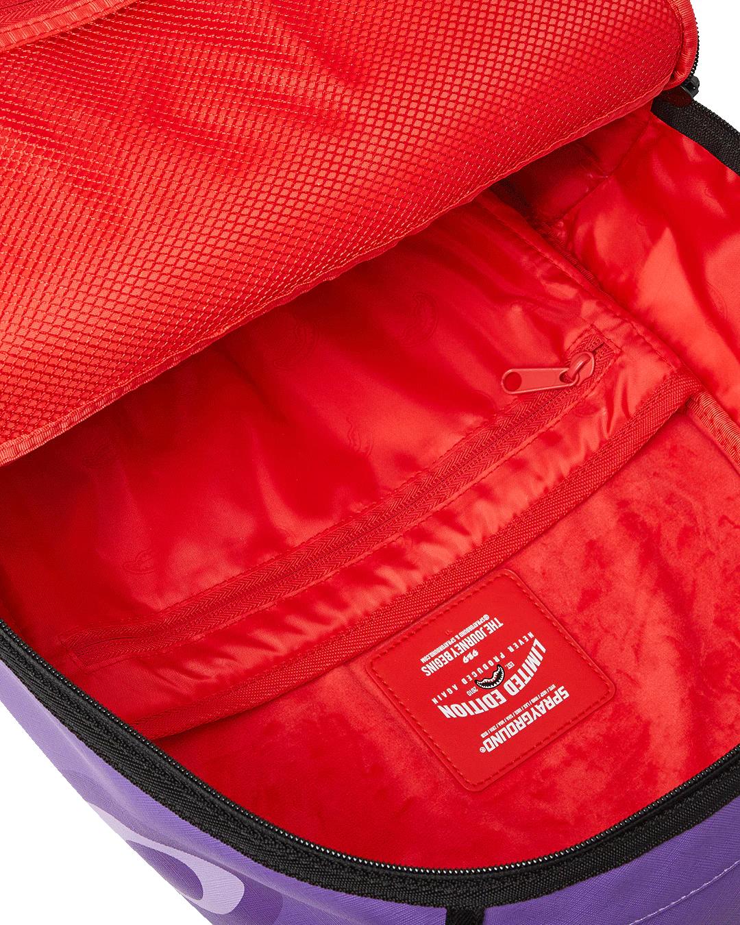 Sprayground Premium | SHARK CENTRAL PURPLE VENOM BACKPACK