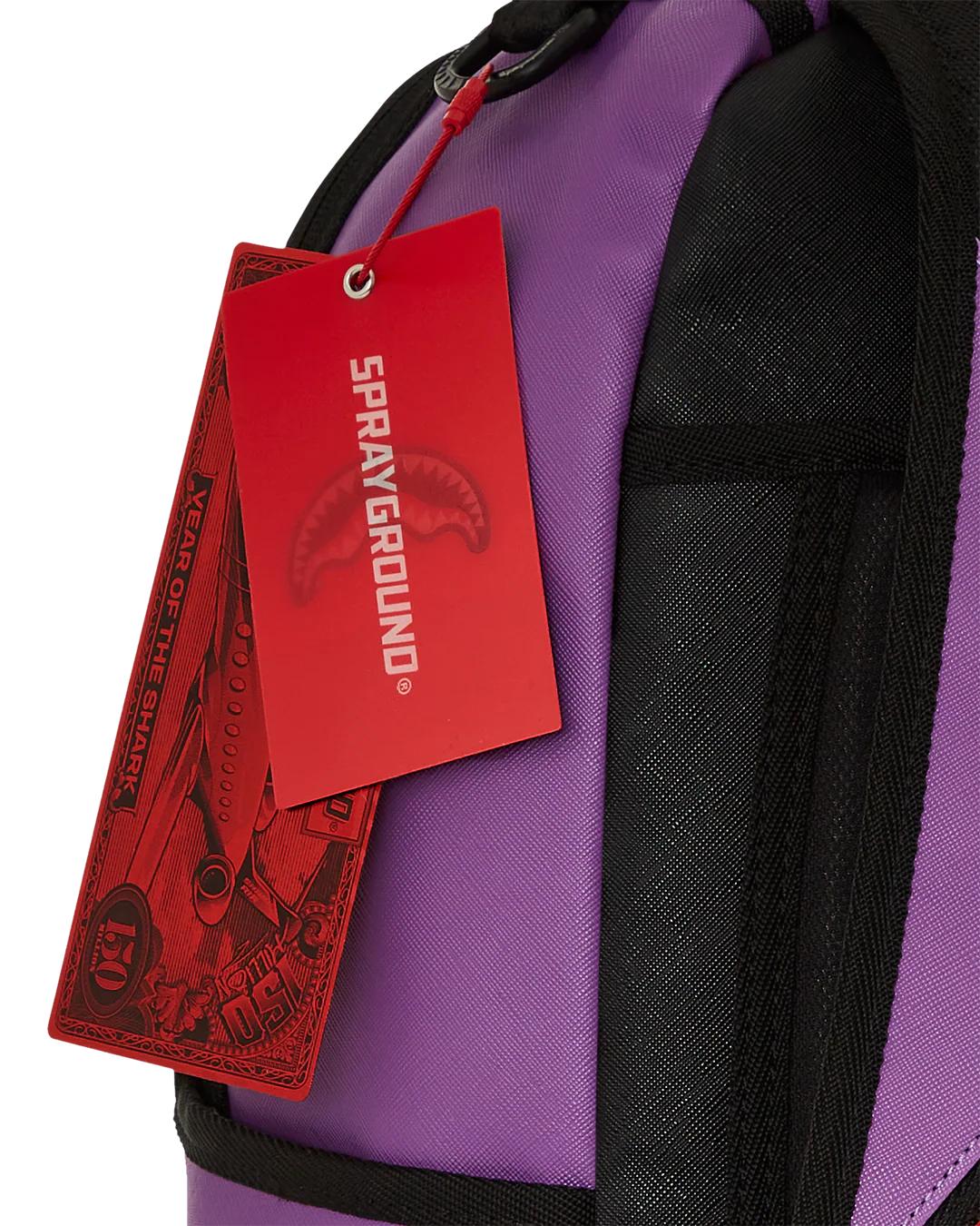 Sprayground Premium | SHARK CENTRAL PURPLE VENOM BACKPACK