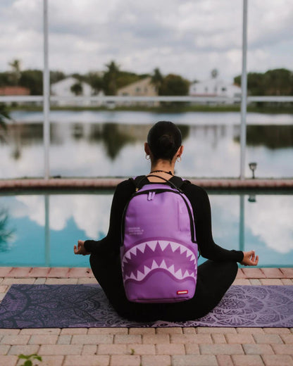 Sprayground Premium | SHARK CENTRAL PURPLE VENOM BACKPACK