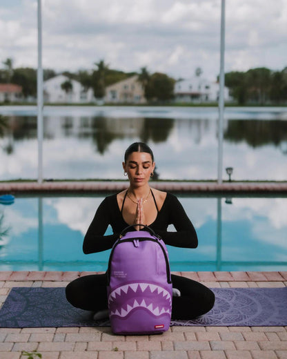 Sprayground Premium | SHARK CENTRAL PURPLE VENOM BACKPACK