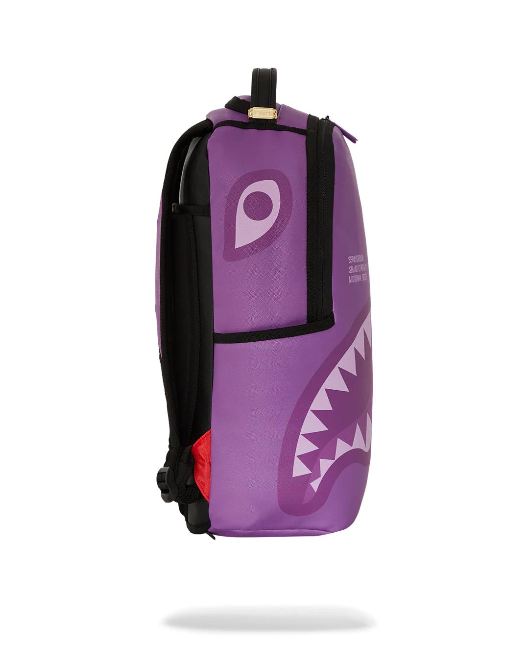Sprayground Premium | SHARK CENTRAL PURPLE VENOM BACKPACK