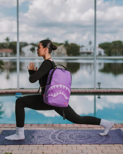 Sprayground Premium | SHARK CENTRAL PURPLE VENOM BACKPACK
