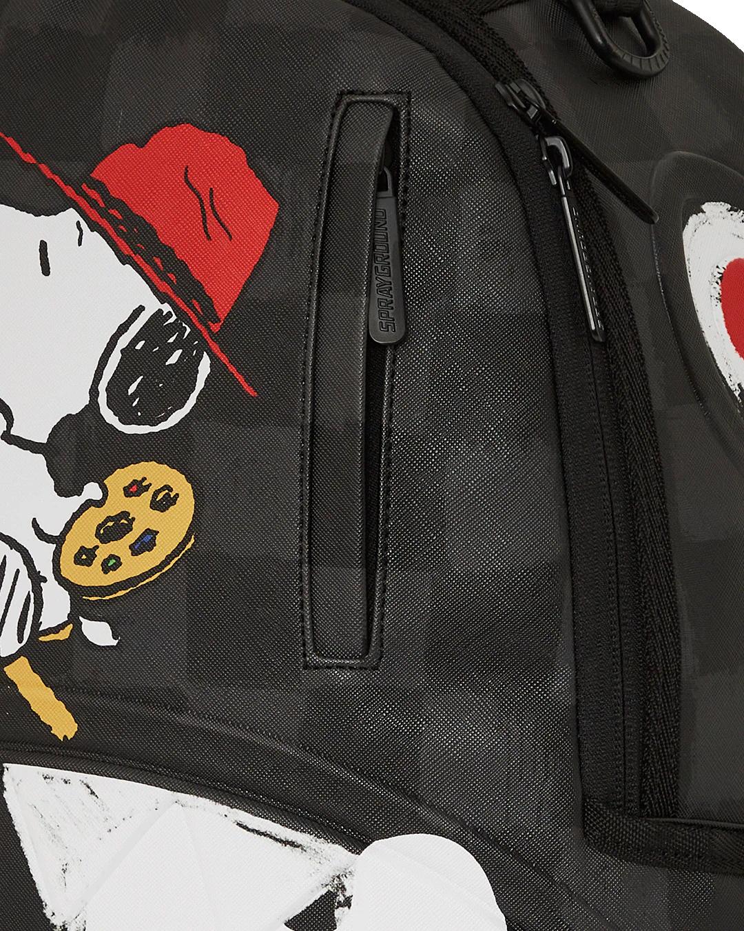 Sprayground Featured | SNOOPY ART BITE DLXSV BACKPACK