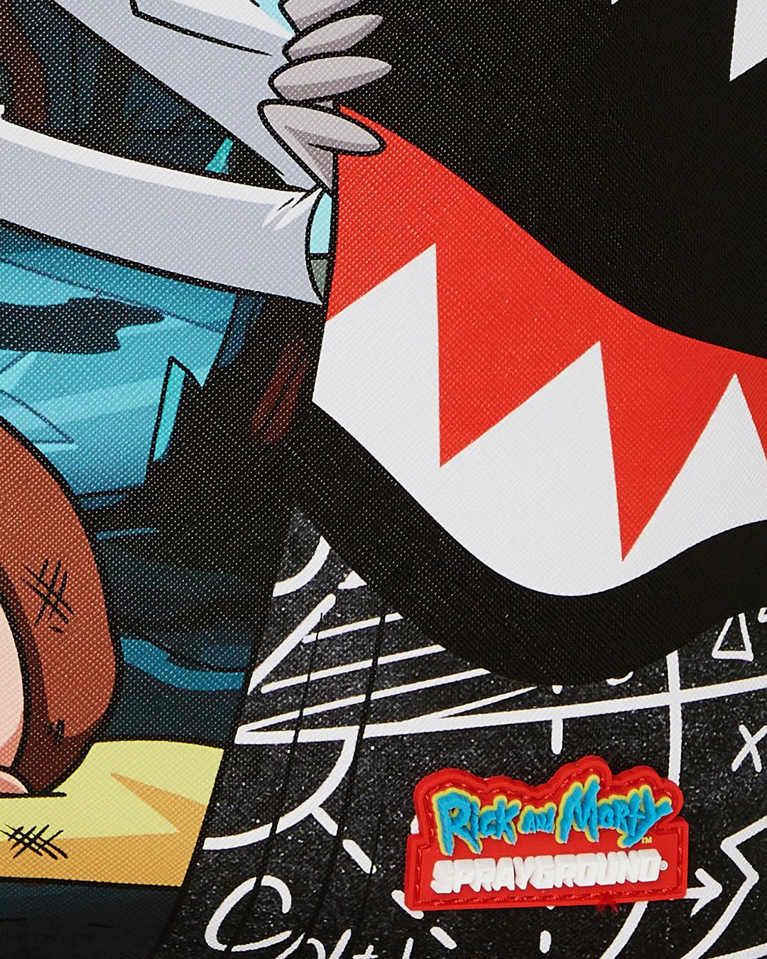 Sprayground Recommended | RICK AND MORTY SNEAKY BACKPACK