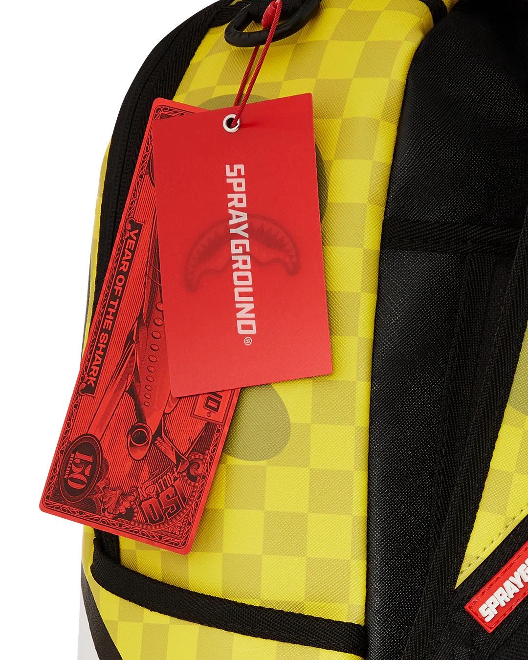 Sprayground Essential | SPONGEBOB SQUARE CHECK FLEX DLXSV BACKPACK