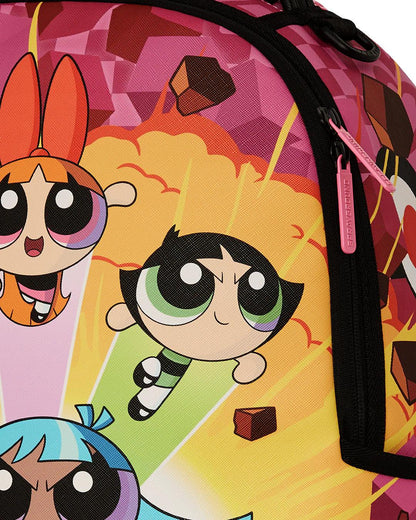 Sprayground Exclusive | POWERPUFF BUSTIN THRU DLXSV BACKPACK