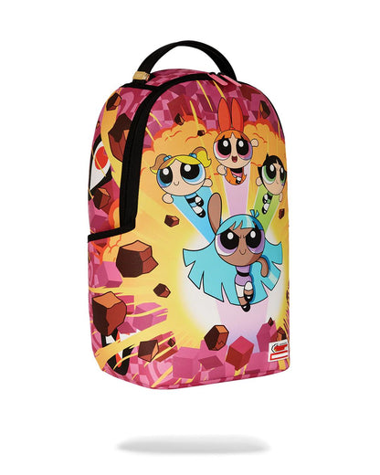 Sprayground Exclusive | POWERPUFF BUSTIN THRU DLXSV BACKPACK
