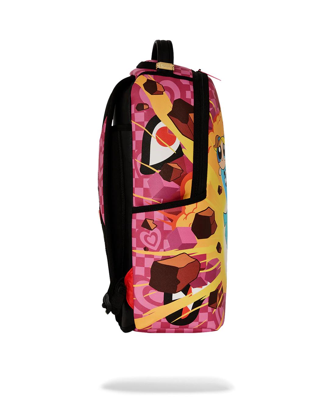 Sprayground Exclusive | POWERPUFF BUSTIN THRU DLXSV BACKPACK