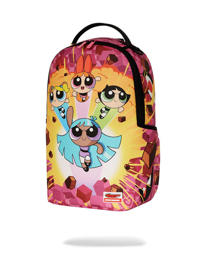 Sprayground Exclusive | POWERPUFF BUSTIN THRU DLXSV BACKPACK