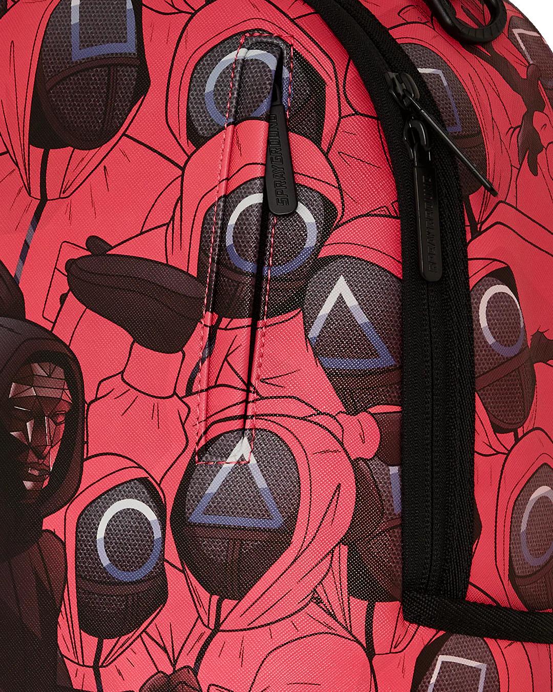 Sprayground Classic | SQUID GAME COLLAB FRONT MAN CREW BACKPACK