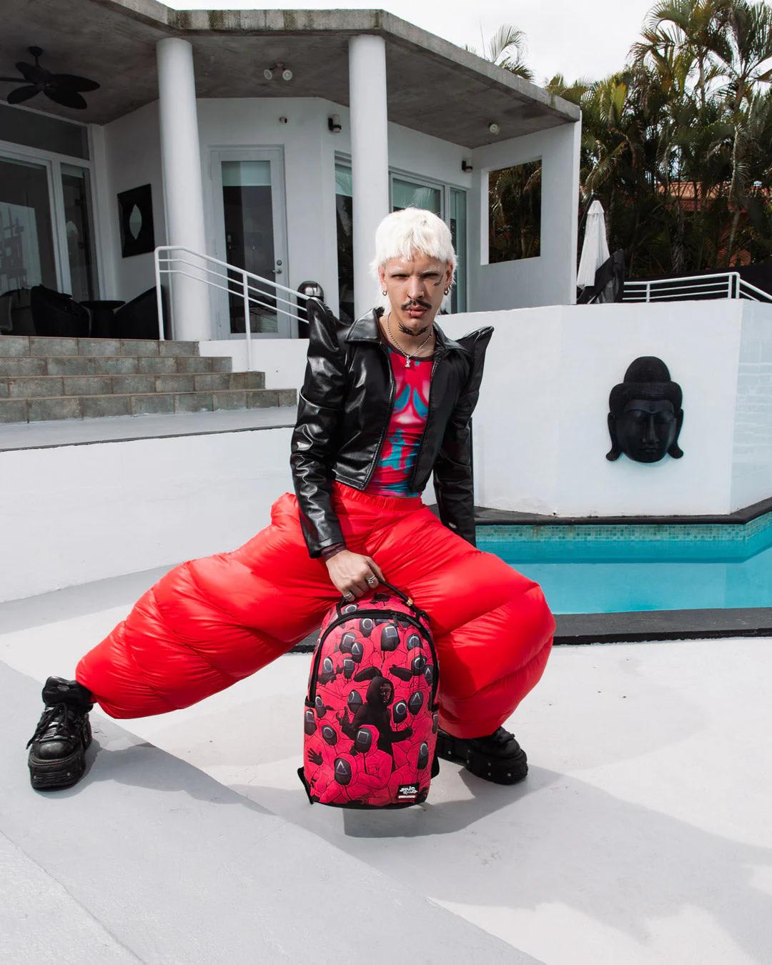 Sprayground Classic | SQUID GAME COLLAB FRONT MAN CREW BACKPACK