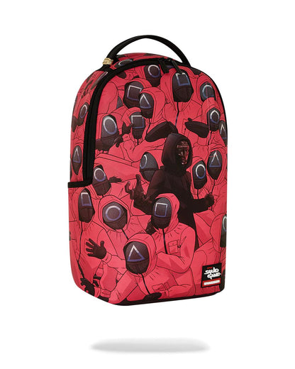 Sprayground Classic | SQUID GAME COLLAB FRONT MAN CREW BACKPACK