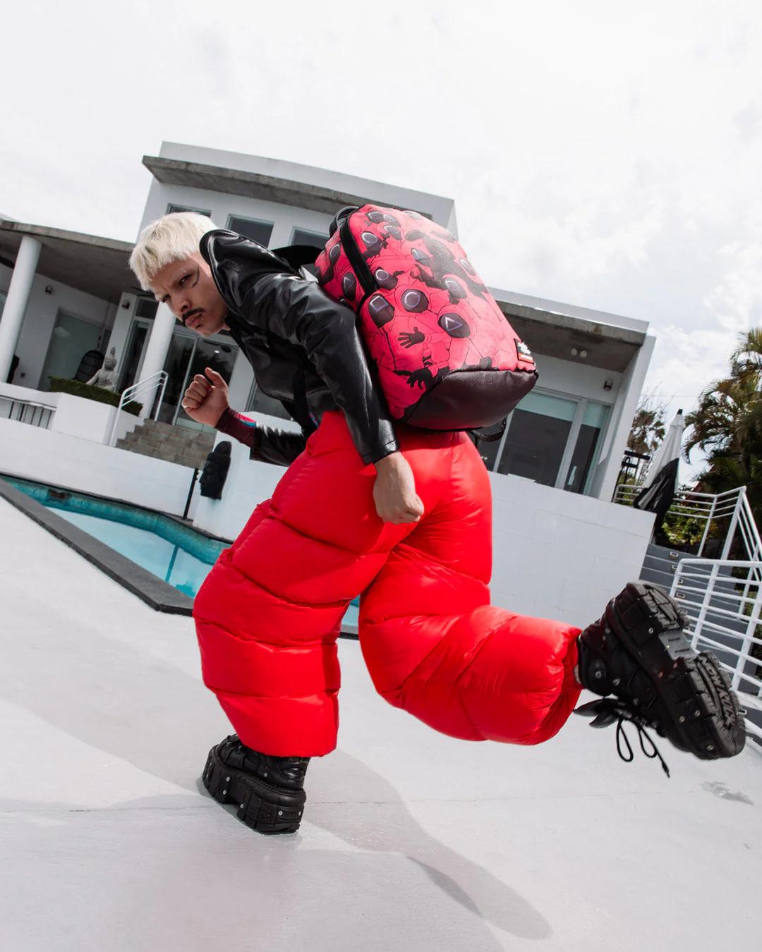 Sprayground Classic | SQUID GAME COLLAB FRONT MAN CREW BACKPACK