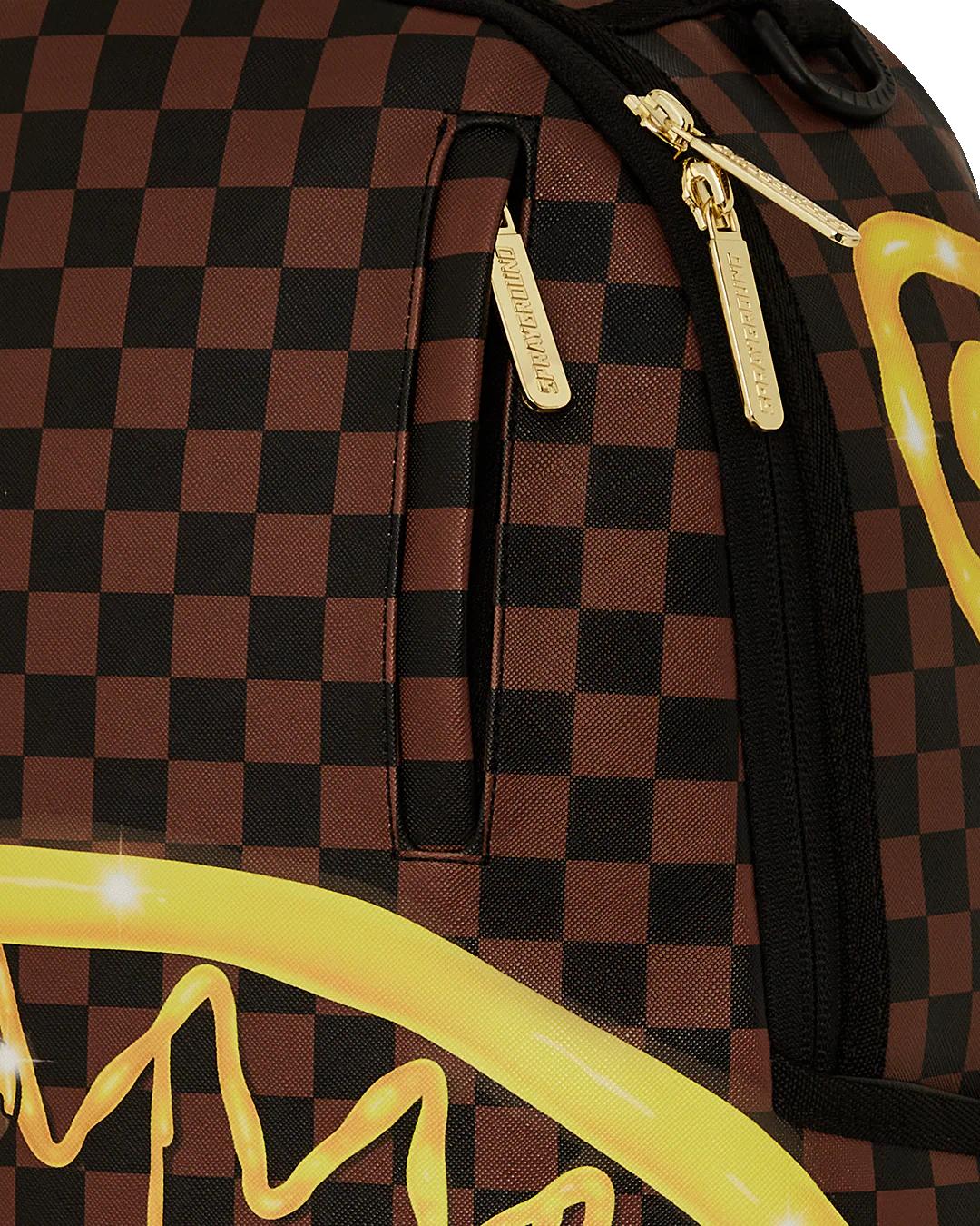 Sprayground Essential | RICHIE RICH PAINT THE SHARK GOLD BACKPACK