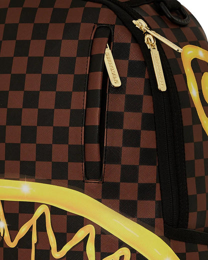 Sprayground Essential | RICHIE RICH PAINT THE SHARK GOLD BACKPACK