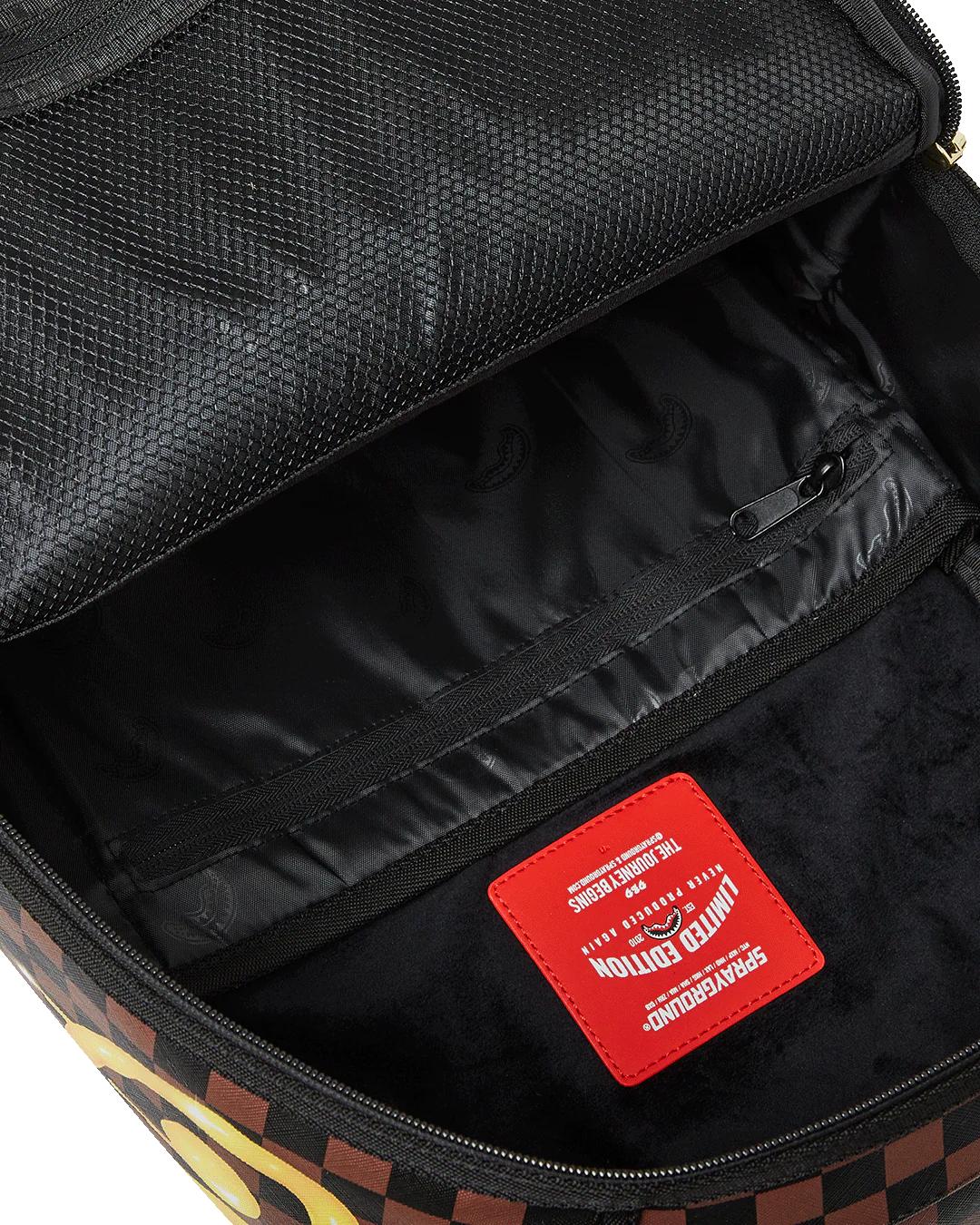 Sprayground Essential | RICHIE RICH PAINT THE SHARK GOLD BACKPACK