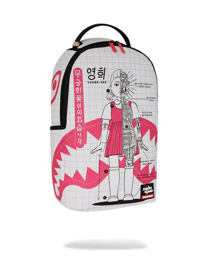 Sprayground Best Seller | SQUID GAME COLLAB ROBOT GIRL BACKPACK
