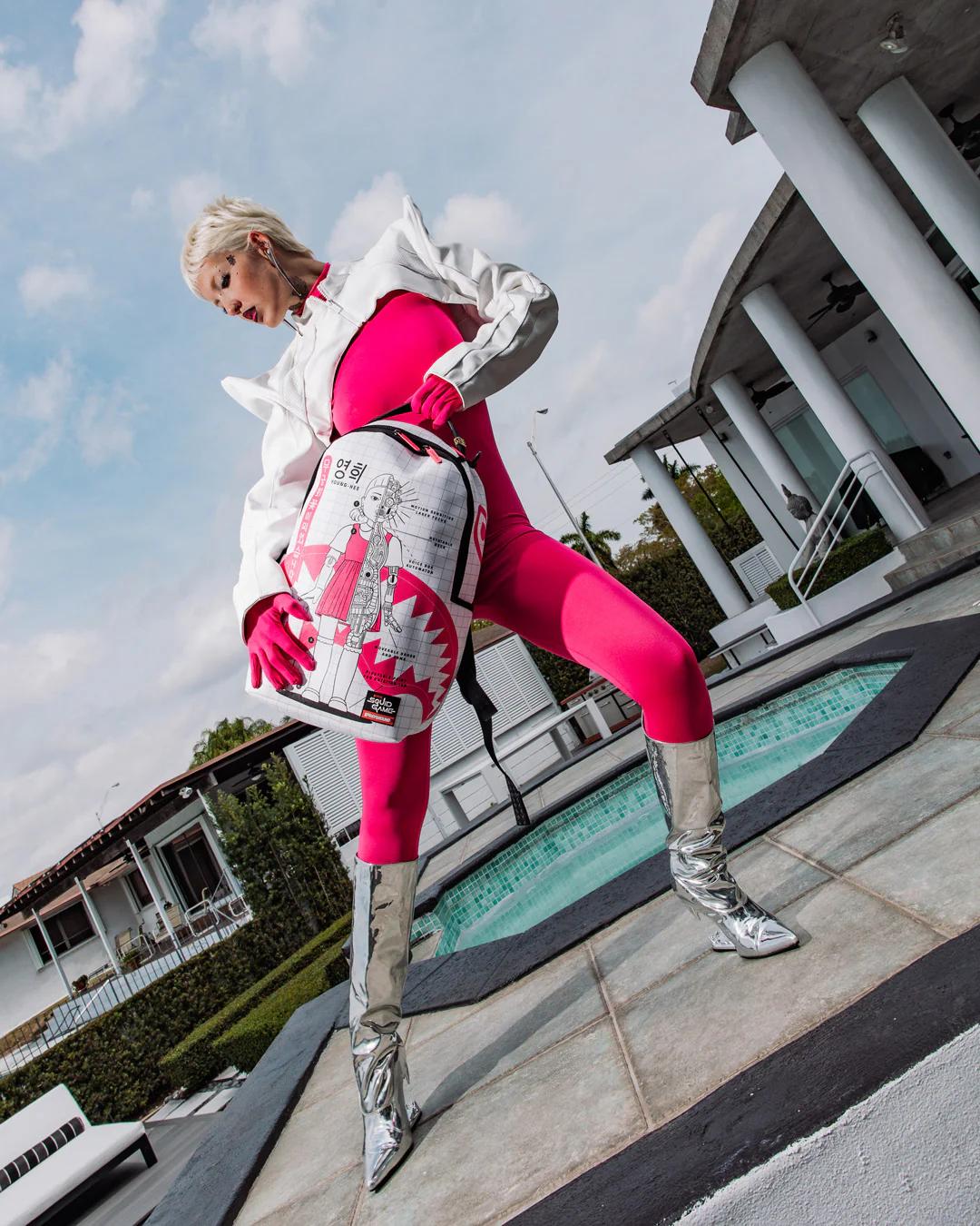Sprayground Best Seller | SQUID GAME COLLAB ROBOT GIRL BACKPACK