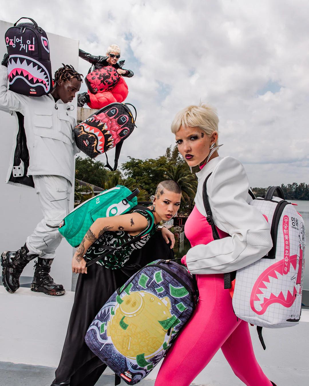 Sprayground Best Seller | SQUID GAME COLLAB ROBOT GIRL BACKPACK