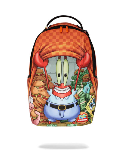 Sprayground Recommended | SPONGEBOB STACK UP KRABS BACKPACK