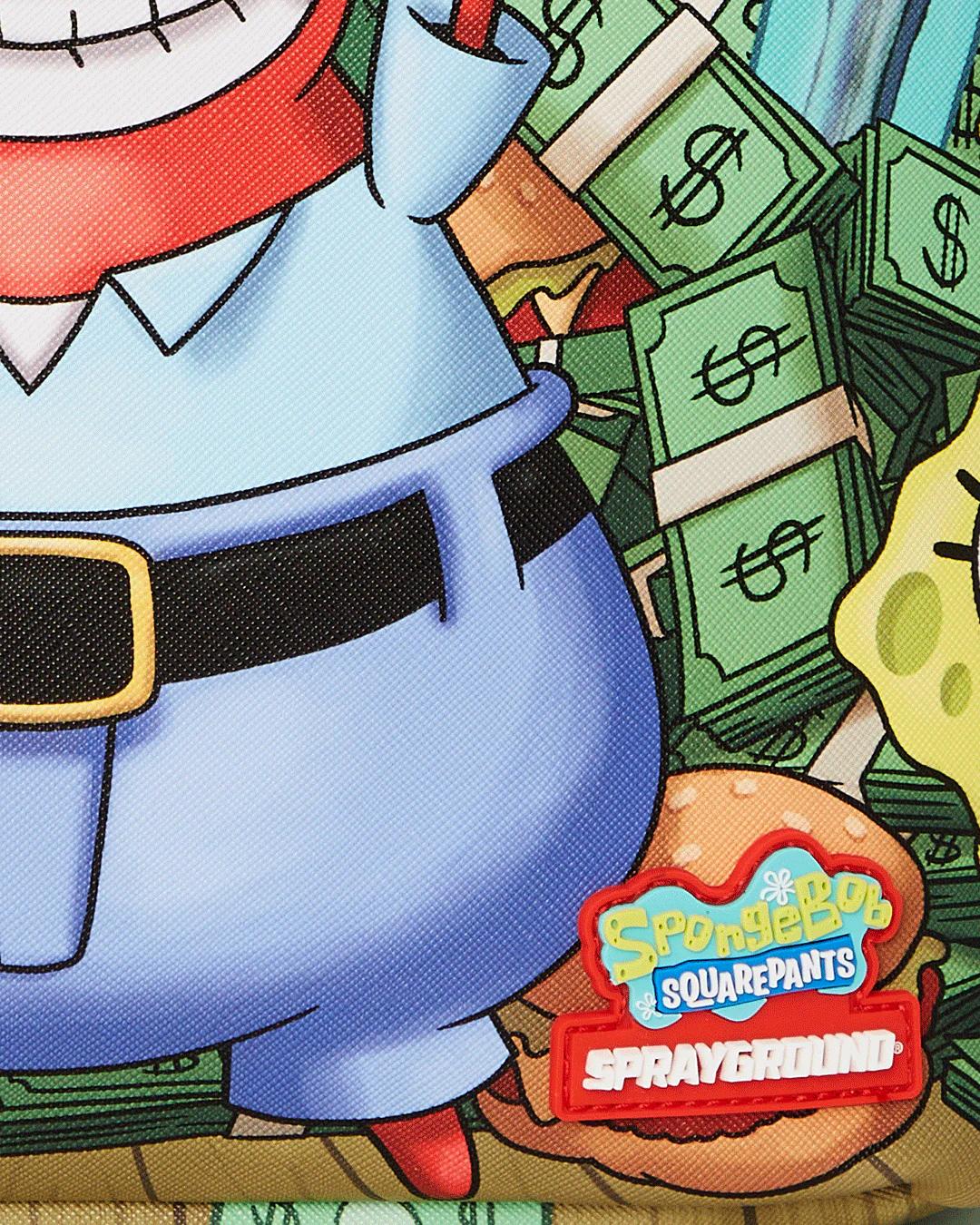 Sprayground Recommended | SPONGEBOB STACK UP KRABS BACKPACK