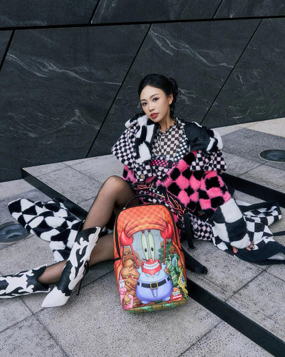 Sprayground Recommended | SPONGEBOB STACK UP KRABS BACKPACK