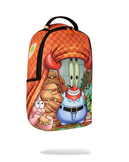 Sprayground Recommended | SPONGEBOB STACK UP KRABS BACKPACK