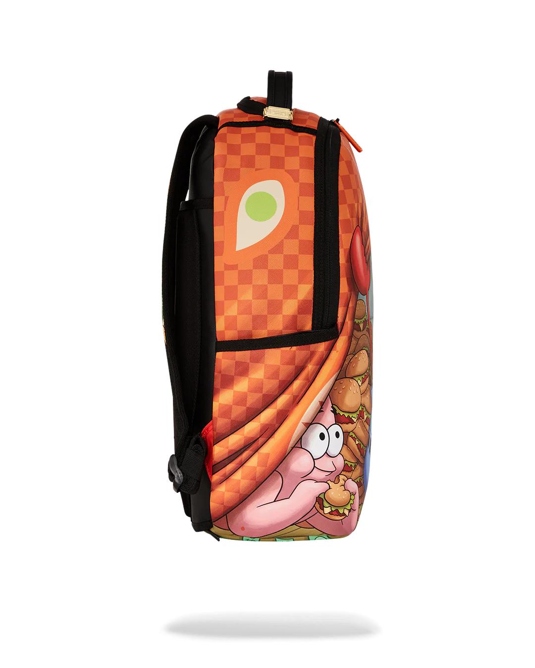Sprayground Recommended | SPONGEBOB STACK UP KRABS BACKPACK