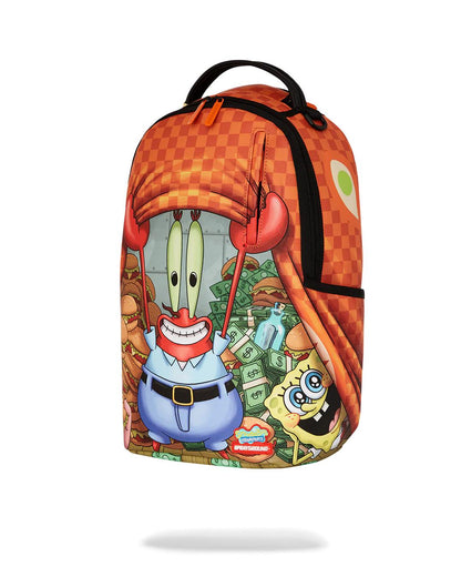 Sprayground Recommended | SPONGEBOB STACK UP KRABS BACKPACK