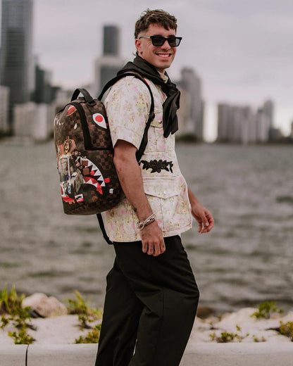 Sprayground Essential | MADAGASCAR ROLLIN THRU DLXSV BACKPACK