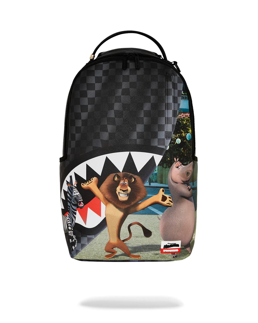 Sprayground Popular | MADAGASCAR ESCAPE TO THE CITY BACKPACK