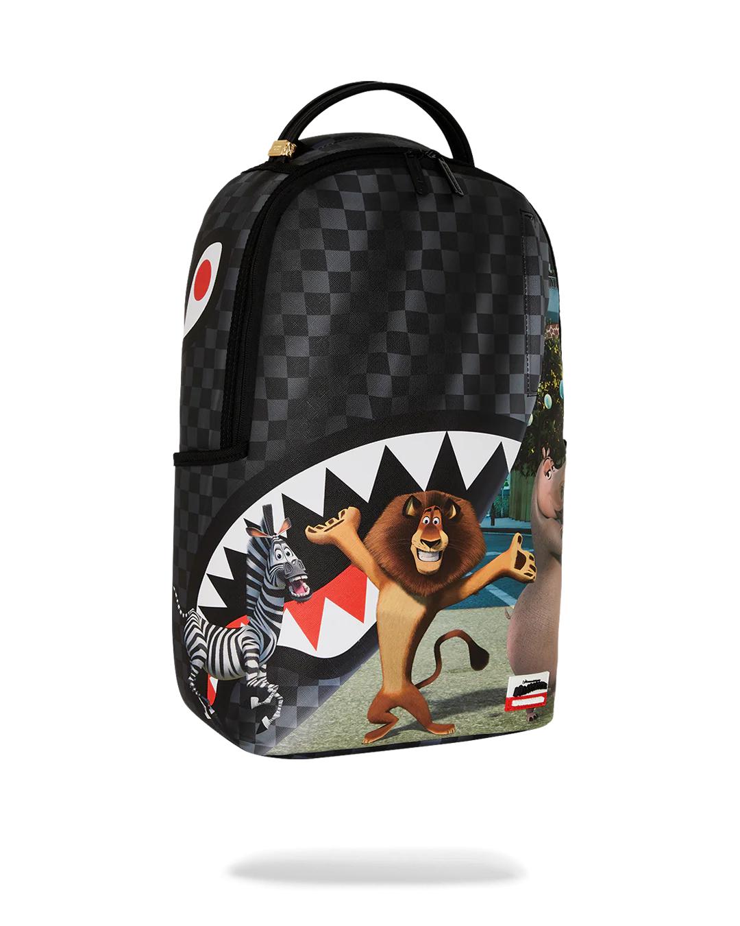Sprayground Popular | MADAGASCAR ESCAPE TO THE CITY BACKPACK