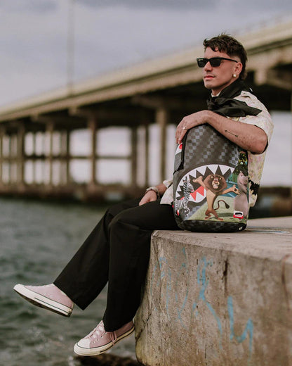 Sprayground Popular | MADAGASCAR ESCAPE TO THE CITY BACKPACK