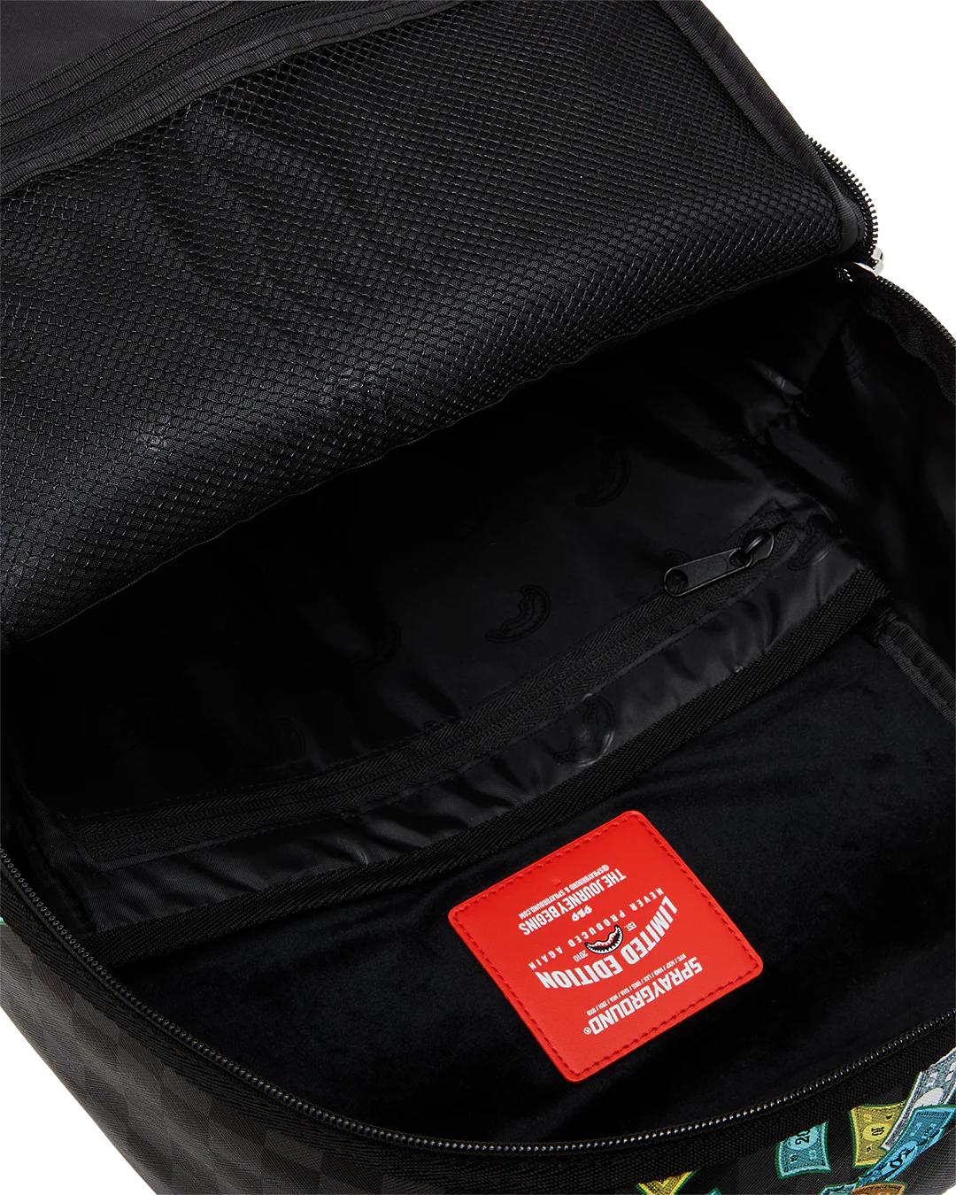 Sprayground Signature | MONOPOLY WHEEL BARREL BACKPACK