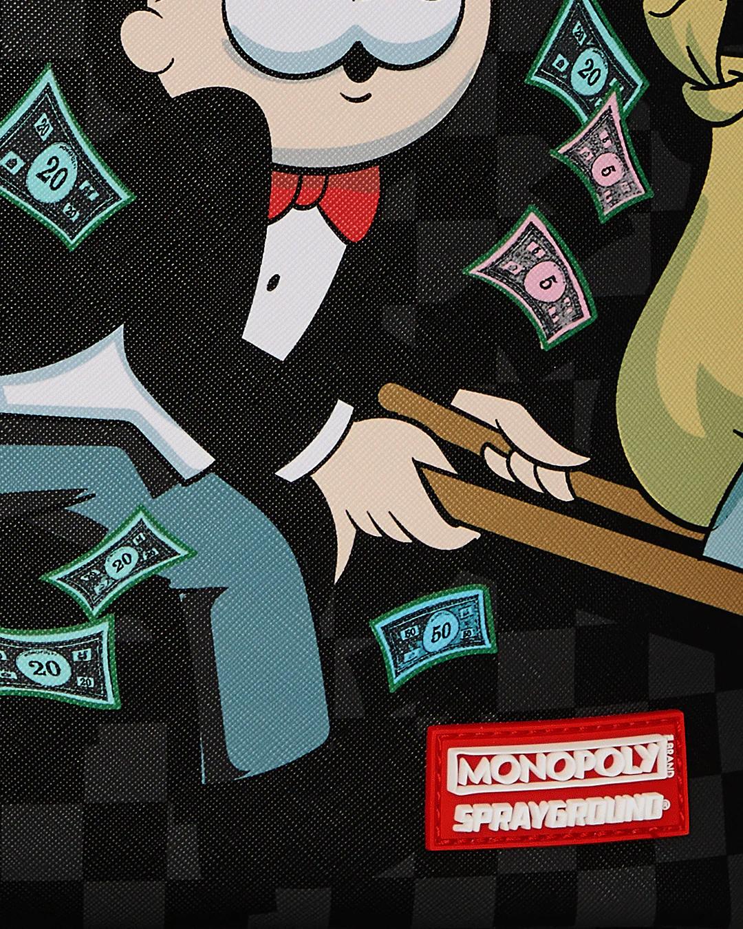 Sprayground Signature | MONOPOLY WHEEL BARREL BACKPACK