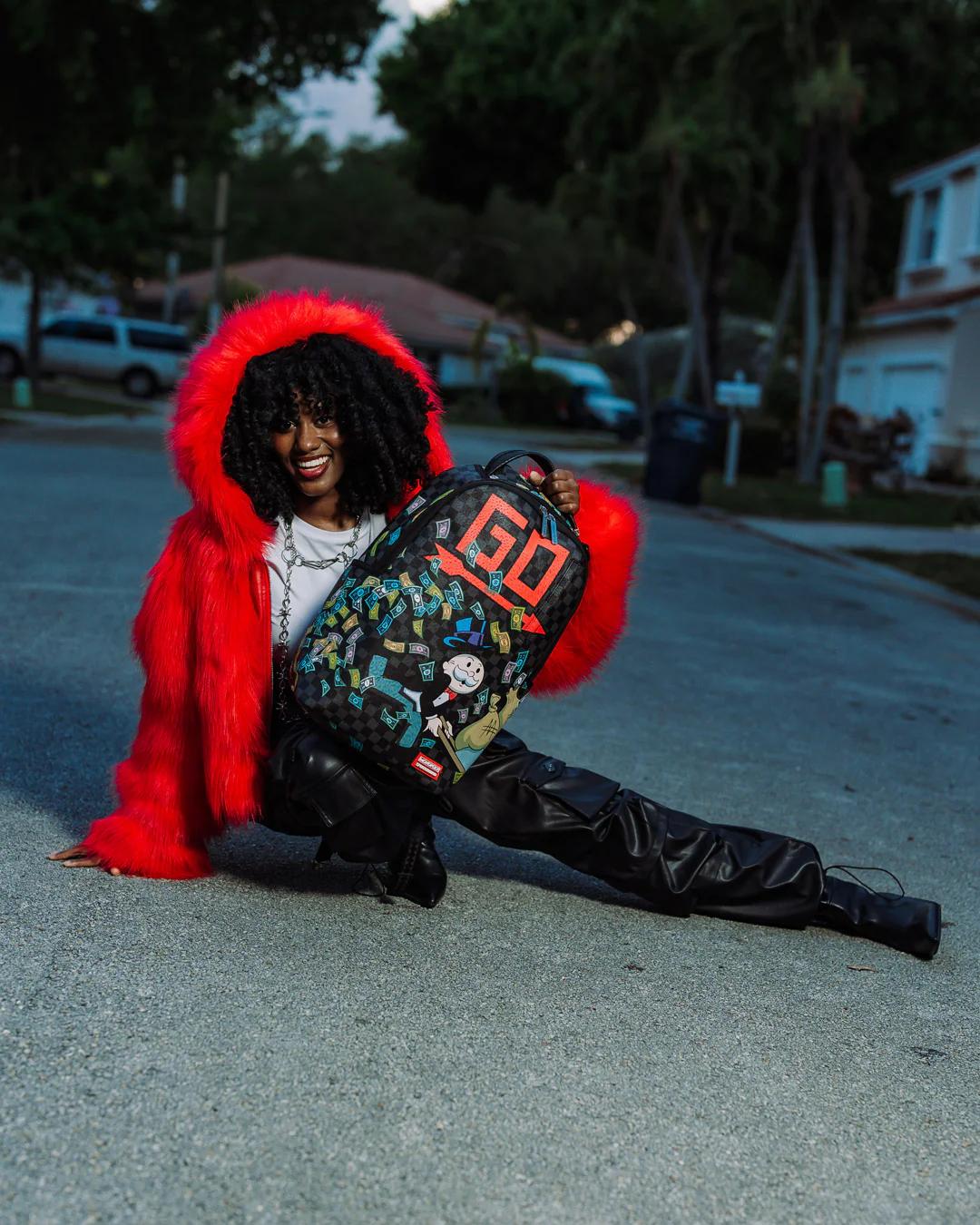 Sprayground Signature | MONOPOLY WHEEL BARREL BACKPACK