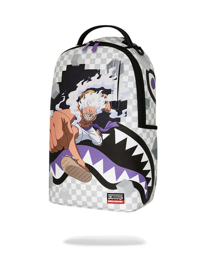 Sprayground New | ONE PIECE GEAR 5 LUFFY CHECKERED SMASH